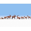 Noch Alpen dieren figuren set (1:87)