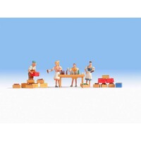 Noch Drankbuffet figuren set (1:87)