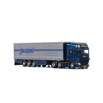 WSI Models 01-2889 - Schuitema - DAF XF met huifoplegger (1:50)