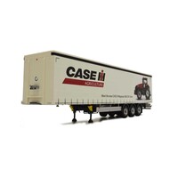 Marge Models Pacton Schuifzeilen oplegger "Case IH" (1:32)