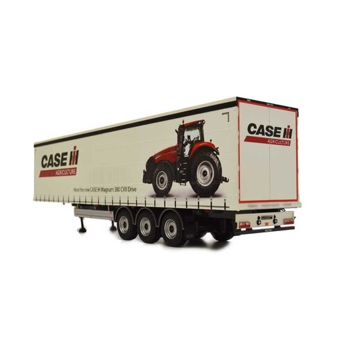 Marge Models Pacton Schuifzeilen oplegger "Case IH" (1:32)