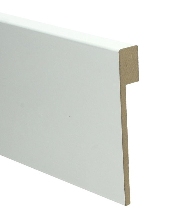 Overzetplint of Renovatieplint gelakt RAL 9010