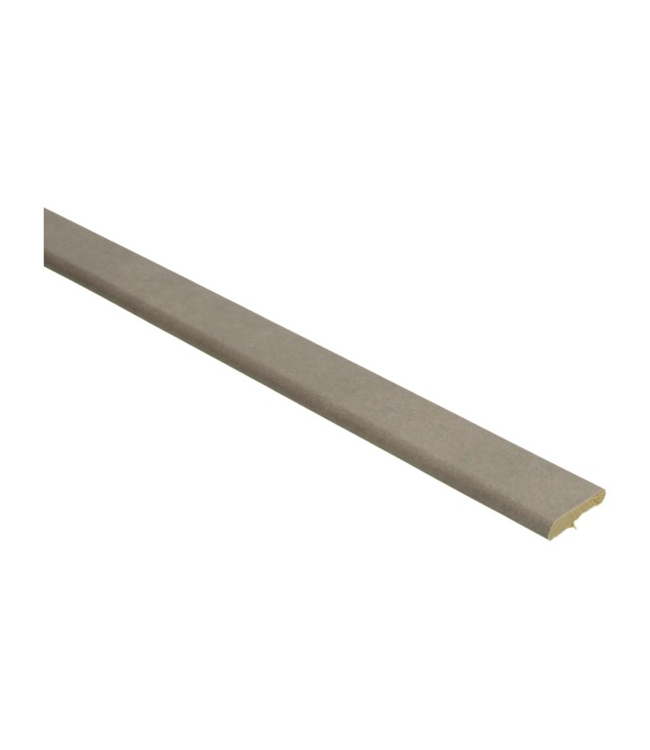 Beige beton donkere plakplint