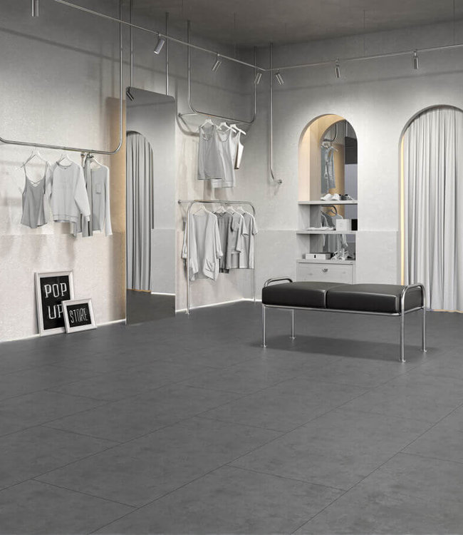 Ambiant Grijze Betonlook Laminaat