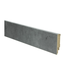 Rechte hoge plint beton grijs
