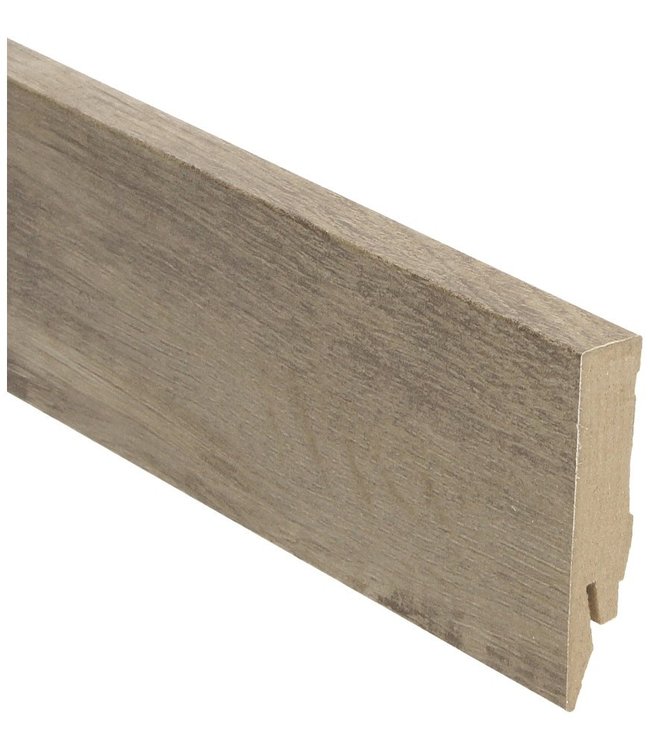 Rechte hoge plint Country Oak green