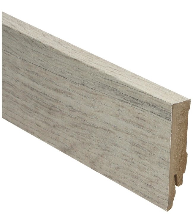 Rechte hoge plint Country Oak light