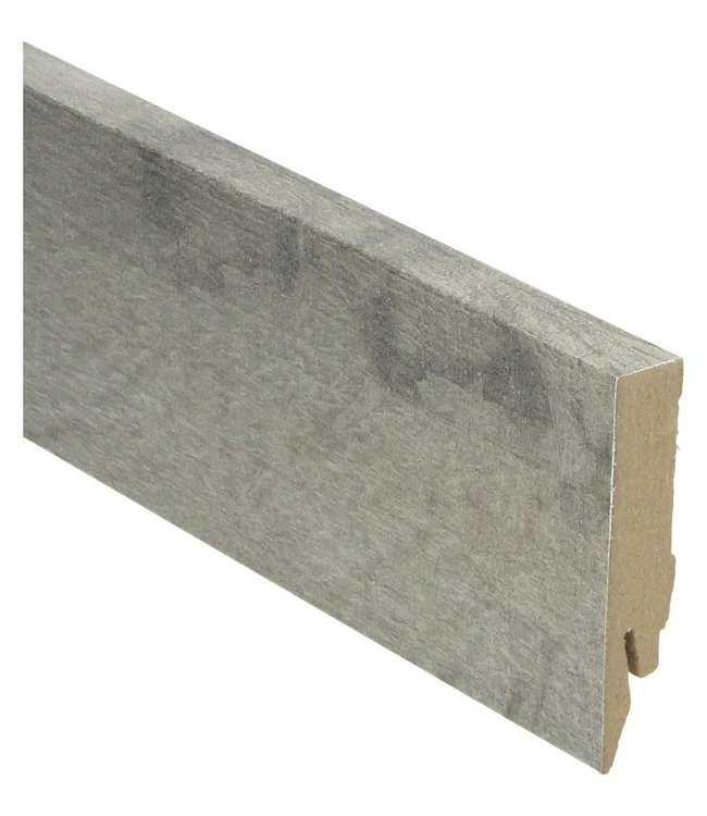 Rechte hoge plint Country Oak grey