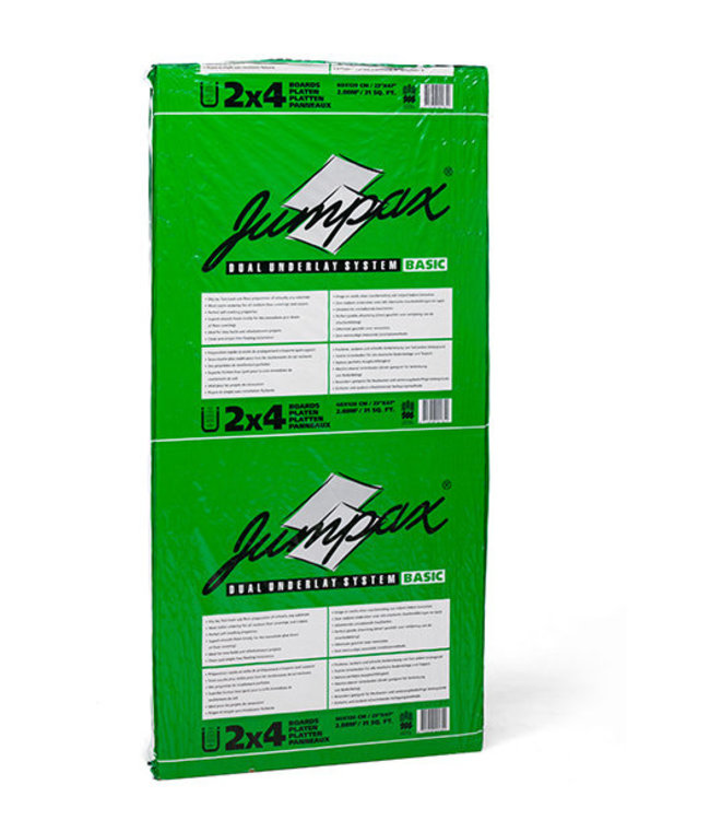 Jumpax Basic egaliserende ondervloer voor PVC Laminaat Tapijt