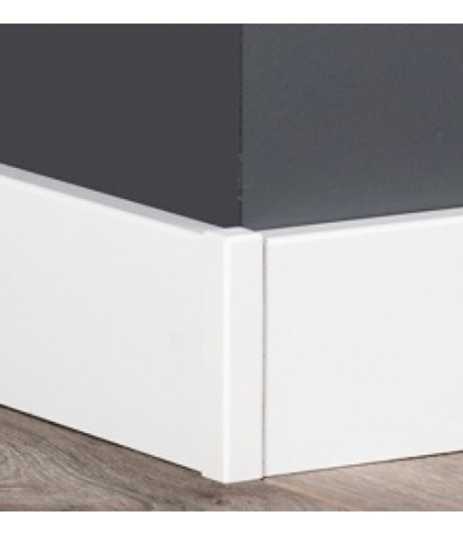 Hoek/ eindstuk voor hoge plinten RAL 9010