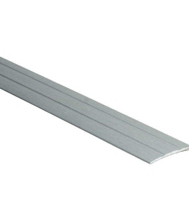 Dilatatieprofiel zelfklevend 37 mm aluminium zilver geborsteld