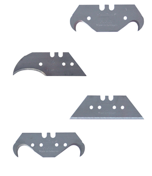 Reserve mesjes voor het professioneel stoffeermes