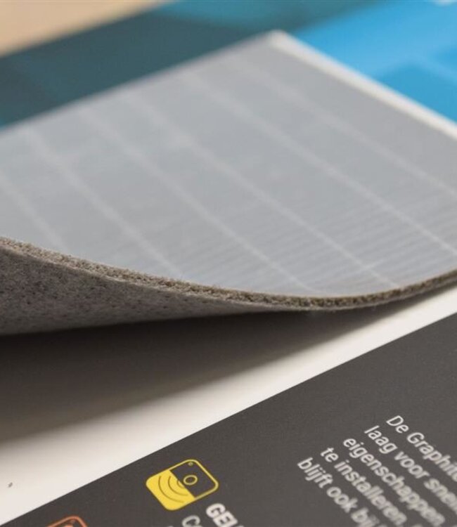 Ondervloer Voor Plak PVC Graphite-Line Matrix