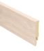 Rechte hoge plint eik licht beige