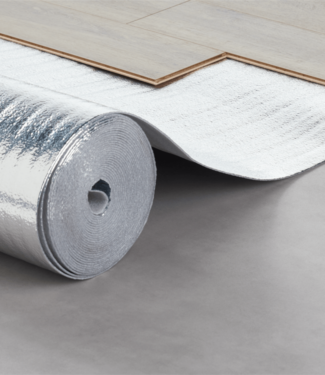 Alu Line ondervloer voor laminaat, parket