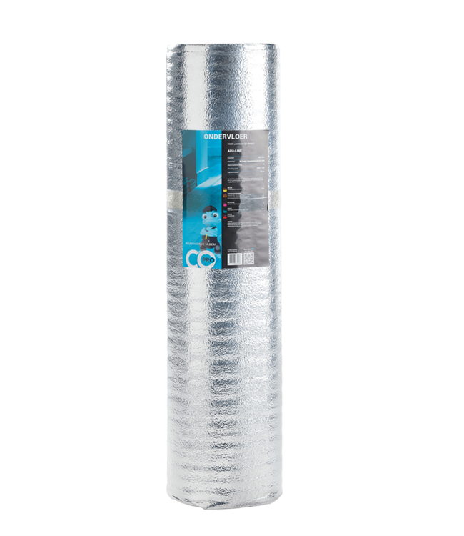 CoPro Alu Line ondervloer voor laminaat, parket