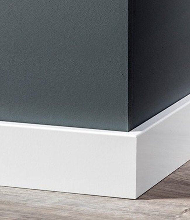 Overzetplint of Renovatieplint gelakt RAL 9005