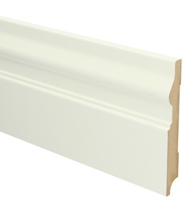 Renaissance plint RAL 9010  gelakt