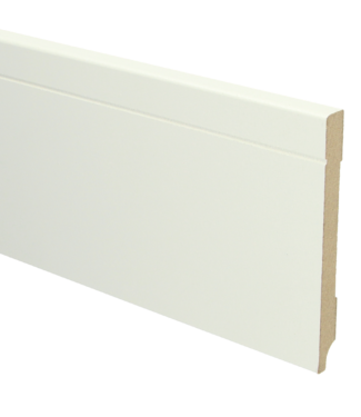 Tijdloze plint RAL 9010