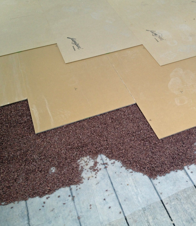 Unifloor Ecopearls egalisatie korrels