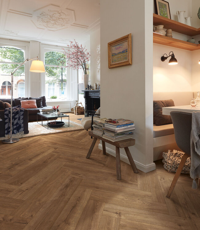 Meister LS350 Visgraat Eik Barnsteen laminaat vloer