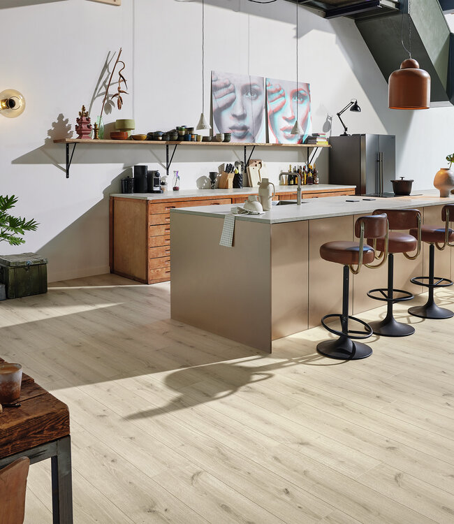 Meister LC150 Toreneik crèmewit Laminaatvloer