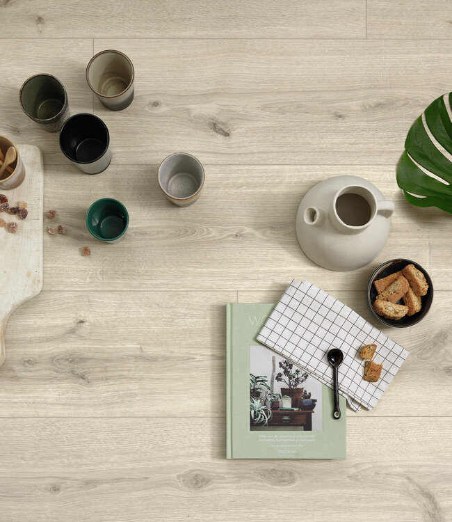 Meister LC150 Toreneik crèmewit Laminaatvloer