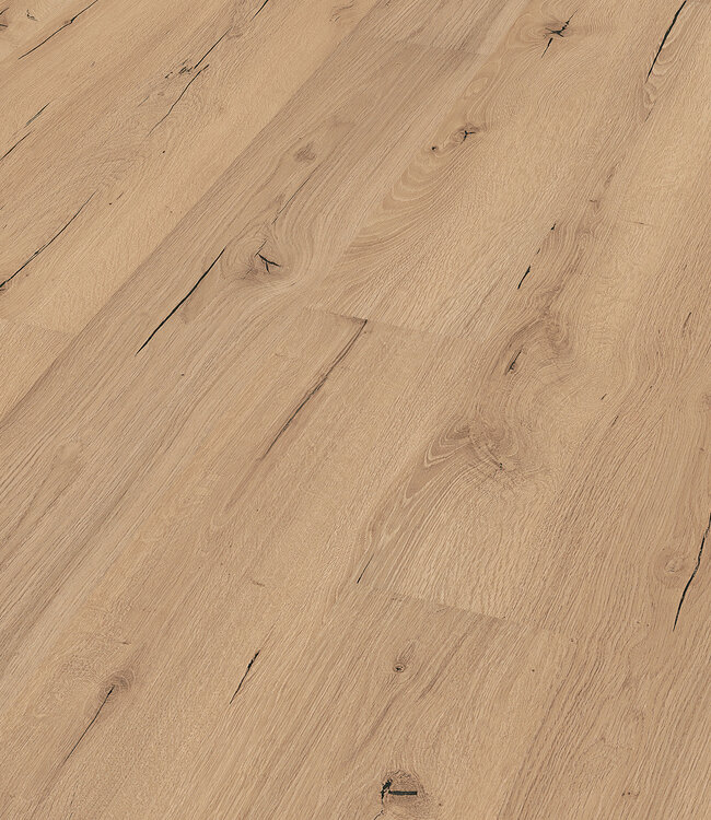 Meister LC55 Eik gebarsten licht Laminaatvloer