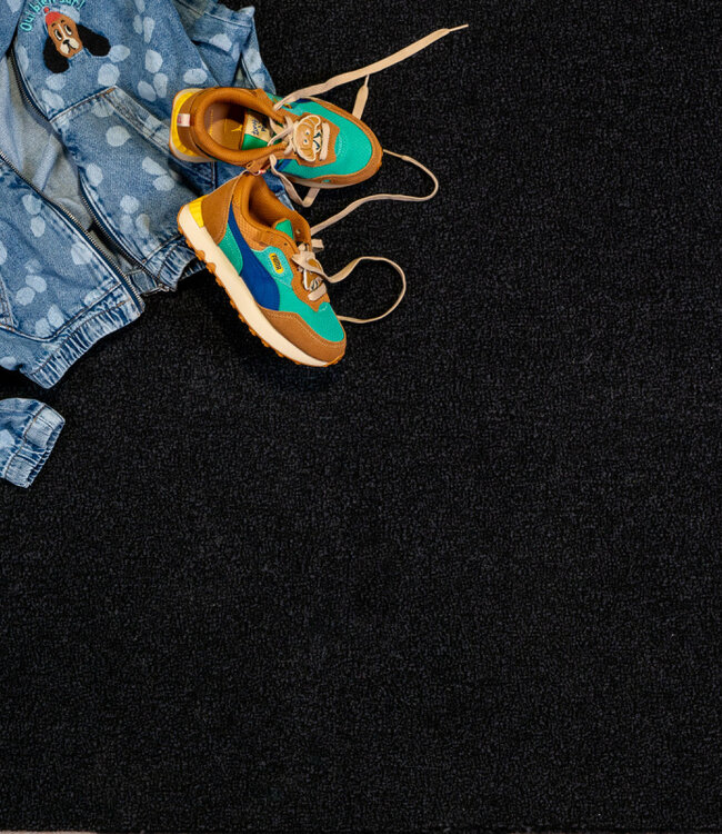 OTIUM Entreemat Black Line Graphite 130 cm breed