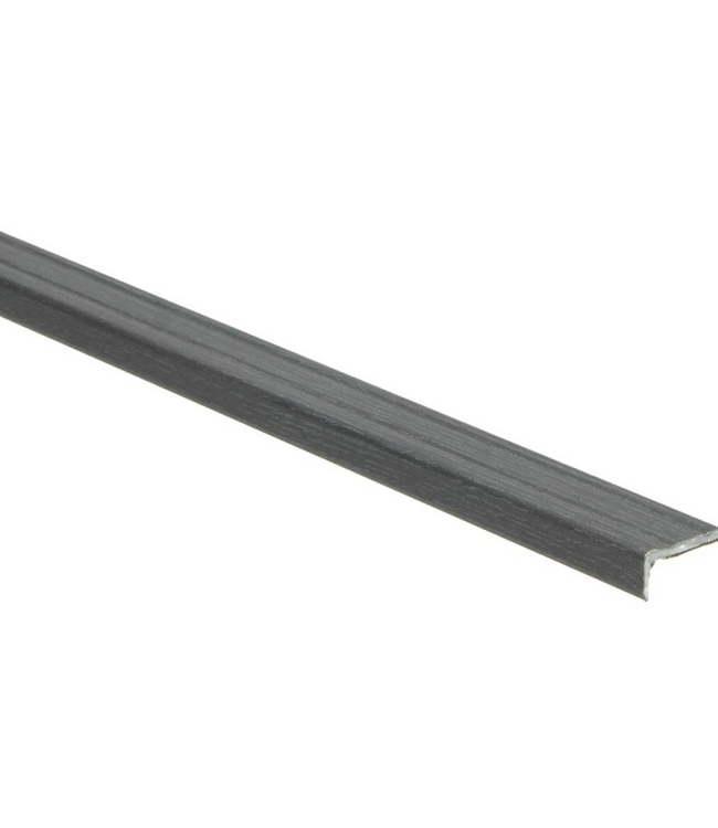 Hoekprofiel 10 mm zwart geolied