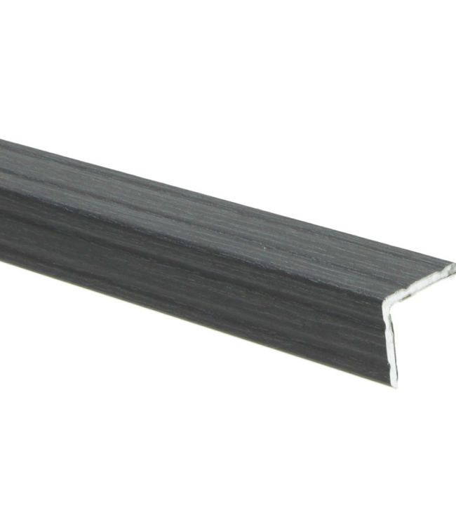 Hoekprofiel zwart geolied