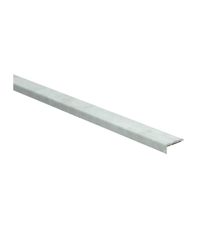 Hoekprofiel 10 mm beton wit