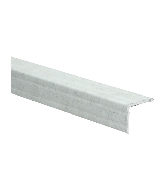 Hoekprofiel beton wit – zelfklevend aluminium