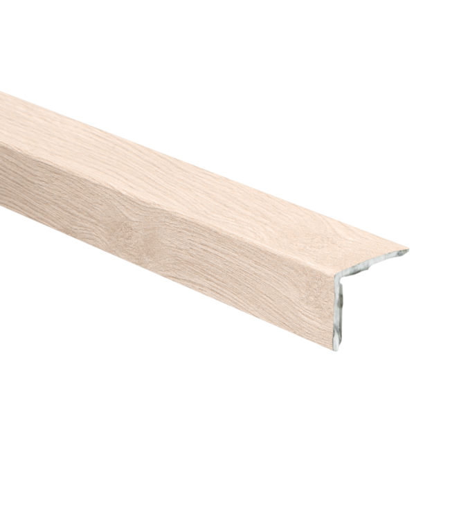 Hoekprofiel eik licht beige – zelfklevend aluminium
