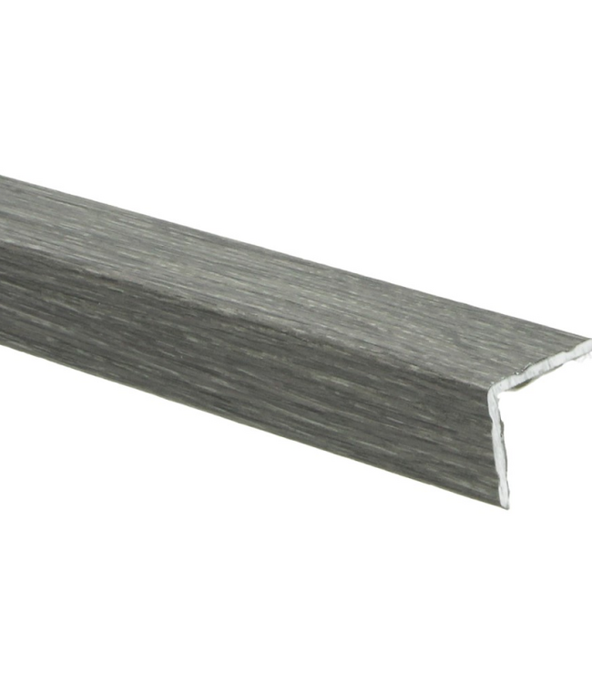 Hoekprofiel eiken grijs geolied – zelfklevend aluminium
