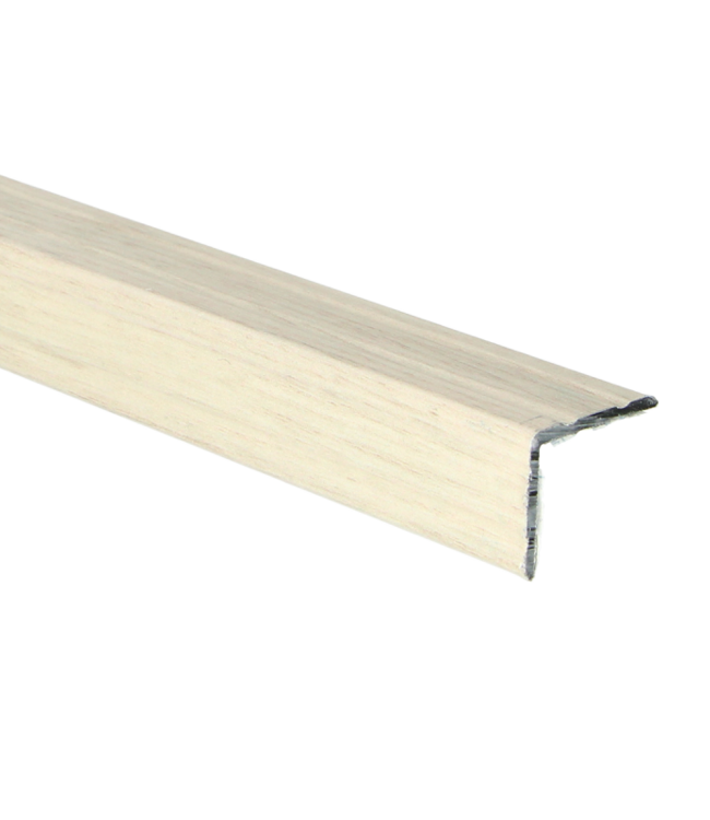 Hoekprofiel eiken helder – zelfklevend aluminium