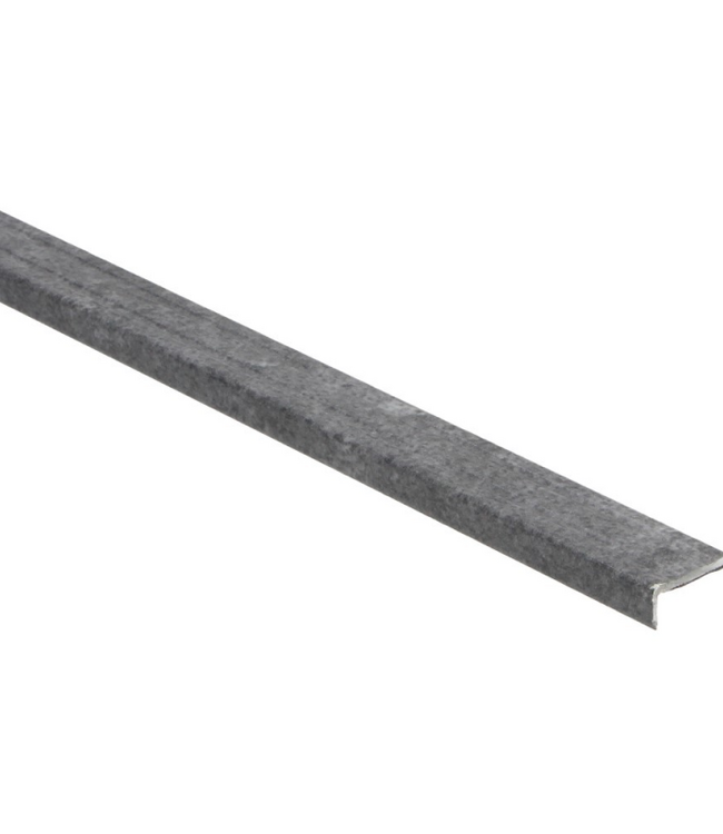 Hoekprofiel 10 mm metallic slate