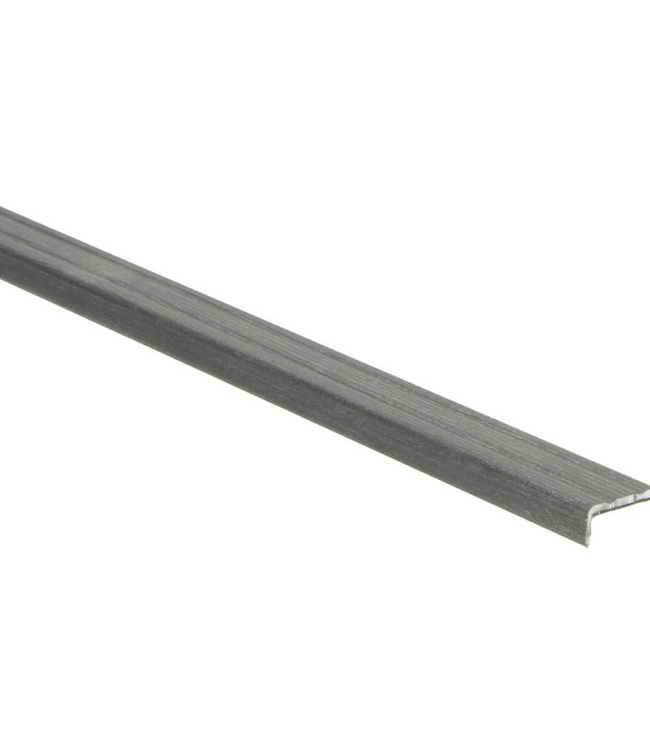 Hoekprofiel 10 mm vulcaan eiken