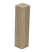Afwerk blokje voor hoge plint eiken wit geolied 4 stuks