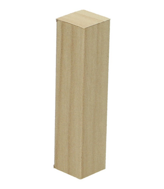 Afwerk blokje voor hoge plint ahorn 4 stuks