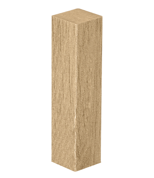 Plinten Hoeken Afwerken voor hoge plint stralende eik