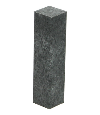 Afwerk blokje voor hoge plint metallic slate 4 stuks