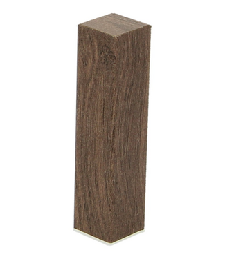 Afwerk blokje voor hoge plint vintage eiken donkervern. 4 stuks