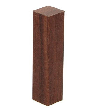 Afwerk blokje voor hoge plint mahonie 4 stuks
