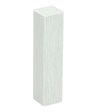 Afwerk blokje voor hoge plint klassieke patina eik licht 4 stuks