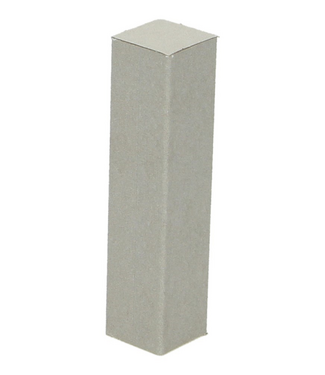 Afwerk blokje voor hoge plint beton gepolijst natuur 4 stuks