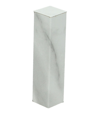 Afwerk blokje voor hoge plint marmer 4 stuks