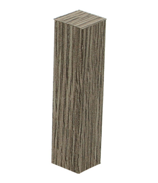 Afwerk blokje voor hoge plint kasteel eiken 4 stuks