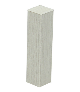 Afwerk blokje voor hoge plint aspen eiken 4 stuks