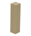 Afwerk blokje voor hoge plint new england oak 4 stuks